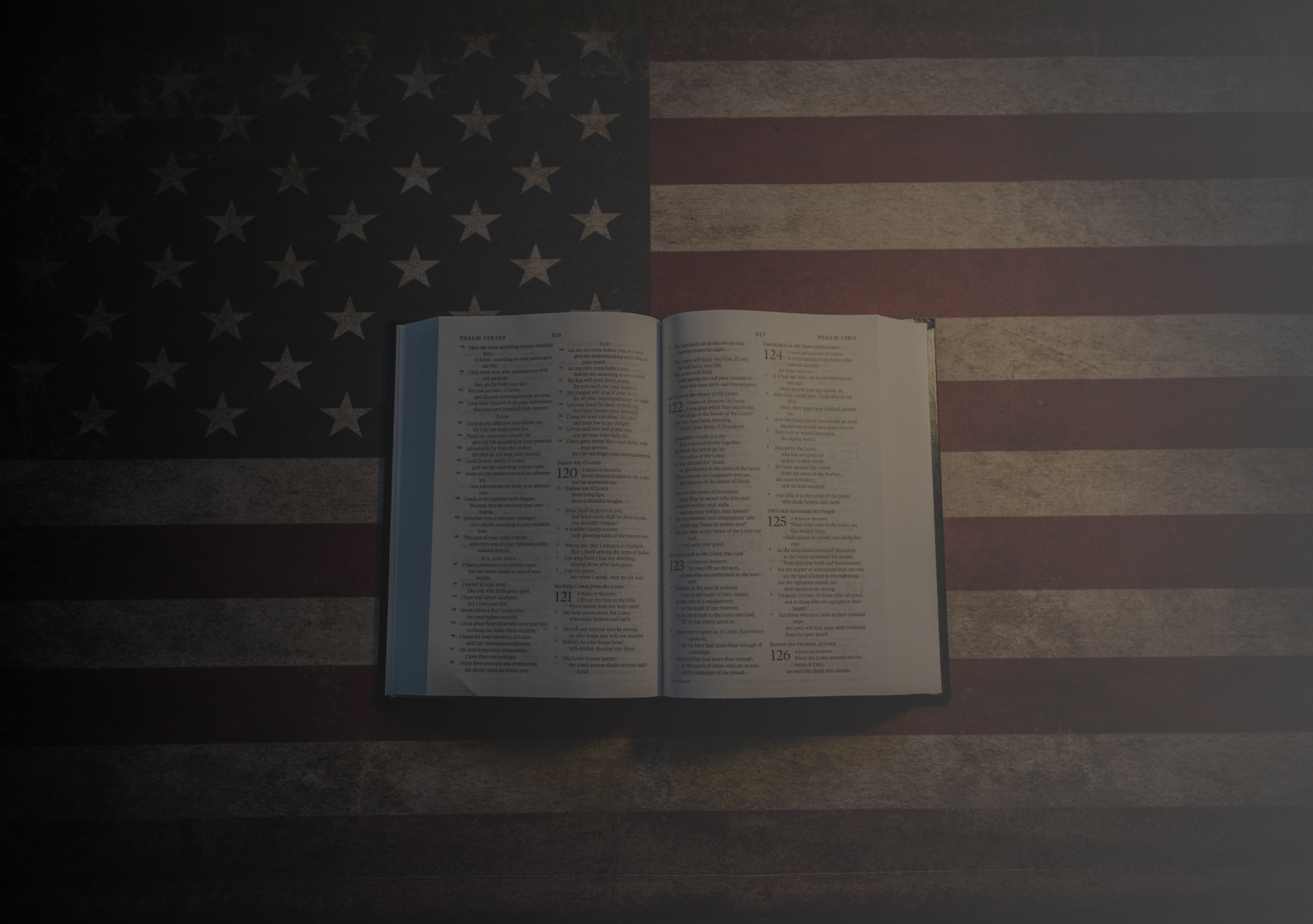 flag and the Bible
